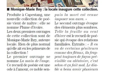Naissance de la collection « Plume d’ivoire »