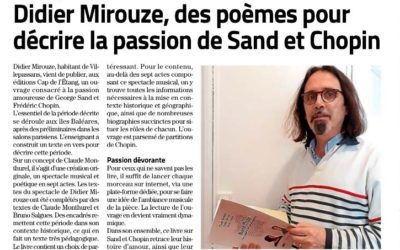 Didier Mirouze à l’honneur de la presse