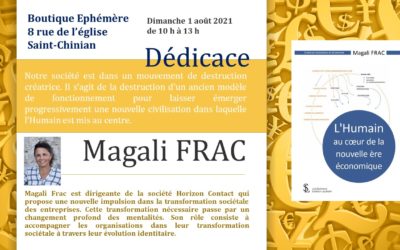 Magali FRAC en dédicace le dimanche 1er août
