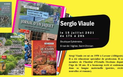 Sergi Viaule viendra signer ses livres à la boutique éphémère